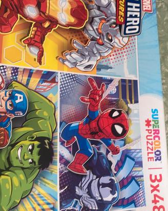 Puzzle supereroi