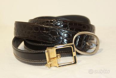 Cinture in pelle  -  Taglia 120  e Taglia 98