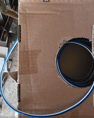 Cavo Elettrico Filo Bianco Blu 1x6 50 mt