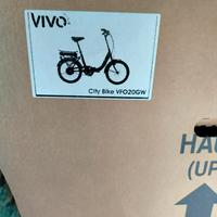 bicicletta pieghevole vivo con batteria 