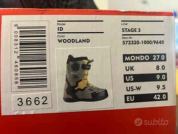 Scarponi snowboard delux 42