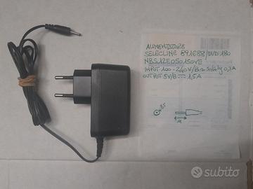 Alimentatore Selecline 5V 1,5A 891688/DVD180 NBS