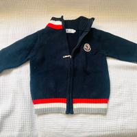 Maglioncino Moncler con zip taglia 4 anni
