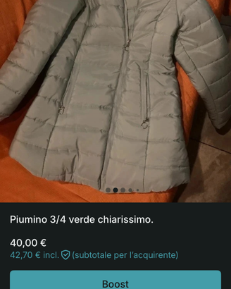 Piumino 3/4