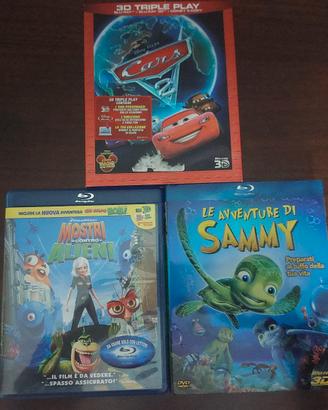 dvd +blu ray  3D Disney 