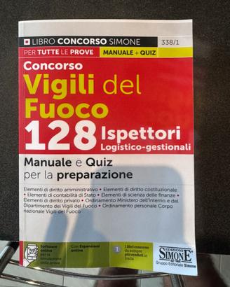 📚 LIBRO CONCORSO VIGILI DEL FUOCO