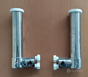 Portacanna acciaio inox