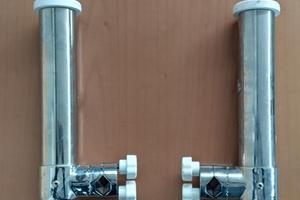 Portacanna acciaio inox