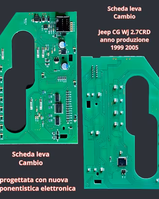 Jeep GC - WJ - scheda leva Cambio JEEP GC 2.7 CRD