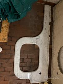 Piano in marmo di carrara