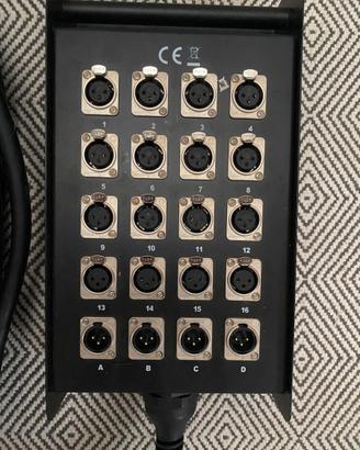 TOP Stagebox 20 canali 16in/4out