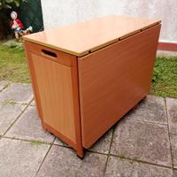 Tavolo a ribalta marron Foppapedretti Copernico