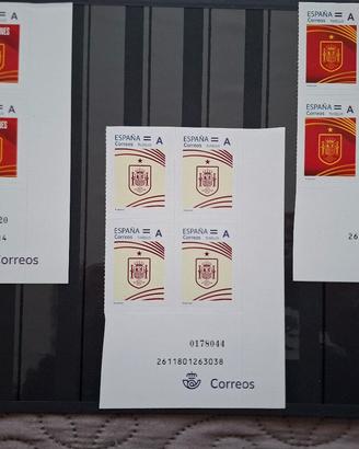 Spagna Tusello Mondiale Calcio  Francobollo  2026