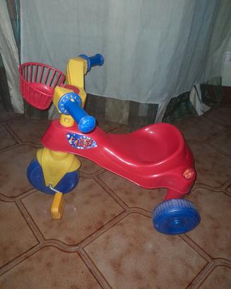 Triciclo Flash Biemme  con cestino