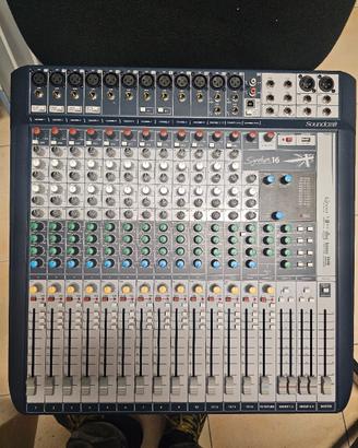MIXER SOUNDGRAFT 16 CANALI USB CON EFFETTI