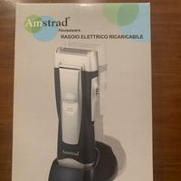 Rasoio eletrico ricaricabile amstrad
