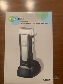 Rasoio eletrico ricaricabile amstrad