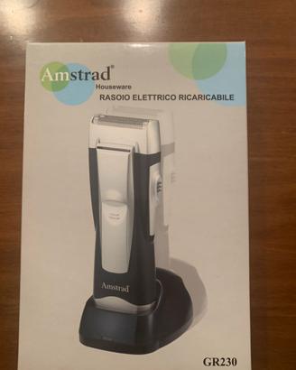 Rasoio eletrico ricaricabile amstrad
