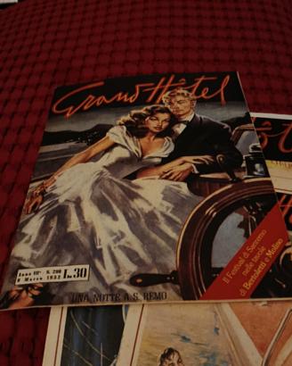Riproduzione rivista Grand hotel 