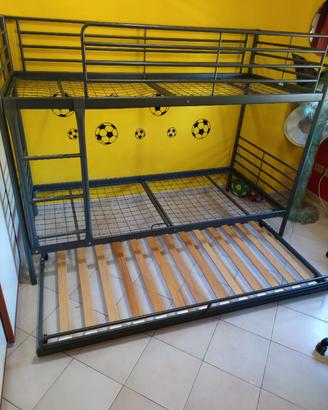 letto a castello Ikea + letto estraibile
