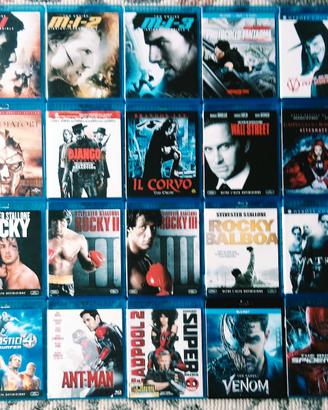 Stock lotto blu ray, 20 film in alta definizione
