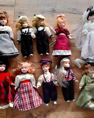 Bambole di porcellana Dolls House De Agostini