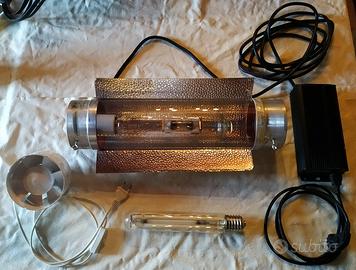 KIT GROW INDOR DIMMERABILE LAMPADA 600W HPS + MH