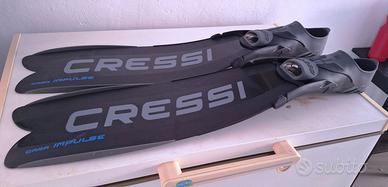 Pinne lunghe Gressi come nuove – ottime per apnea