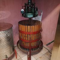 torchio per vino e imbottigliatrice manuale 