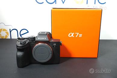 Sony A7IV usata (150000 scatti)