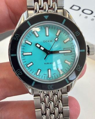 Doxa sub 200 color Tiffany Full set pari al nuovo