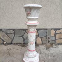 colonna ceramica capodimonte