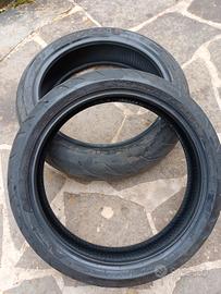 coppia gomme moto Diablo rosso 2
