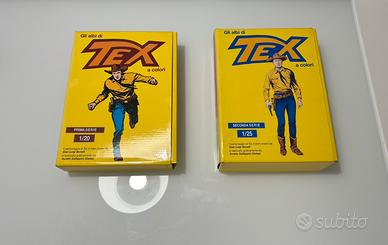 Cofanetti “Gli albi di Tex a colori” I e II serie