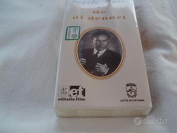 Vhs Angelo Musco in Re di Denari Catania ed. La Si
