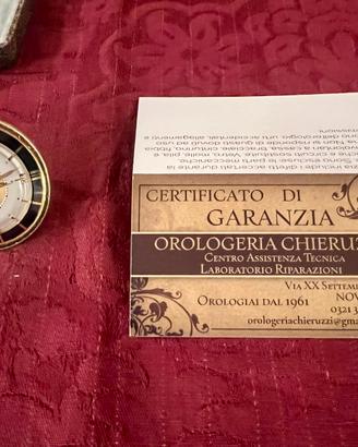 Orologio sveglierino LeCoultre anni 40/50