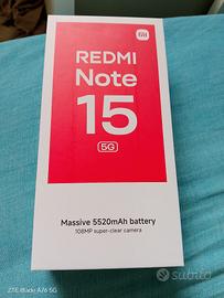 Redmi Note 15 nuovo