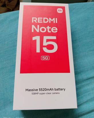 Redmi Note 15 nuovo