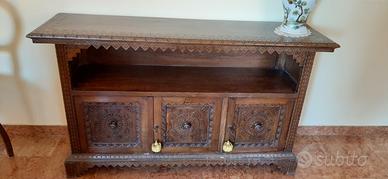 Credenza bassa legno massello