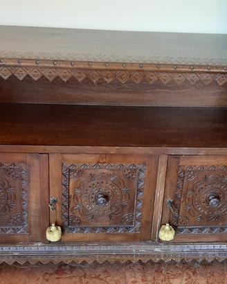 Credenza bassa legno massello