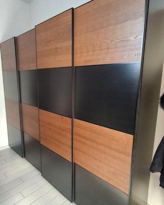 Armadio a 4 ante scorrevoli, cm 300x65x240 (LxPxH)