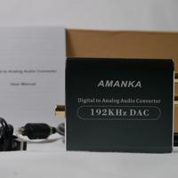 Amanka Convertitore Audio Digitale - Analogico