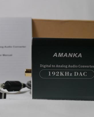 Amanka Convertitore Audio Digitale - Analogico