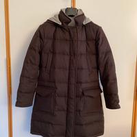 Giaccone imbottito donna Tg. 42 col. marrone.