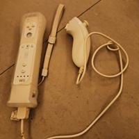Wii mote con Wii mote plus e Nunchuk 