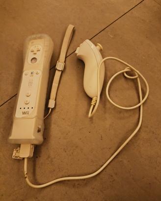 Wii mote con Wii mote plus e Nunchuk 