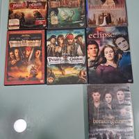dvd pirata dei Caraibi e twilight