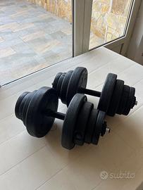 Manubri SONGMICS 40kg