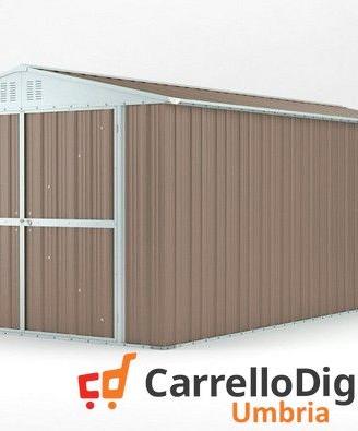 Box garage auto in Acciaio 327x611 19mq tortora