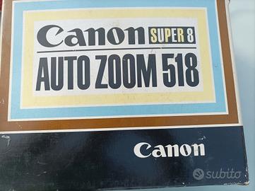 Videocamera CANON super 8 auto zoom 518